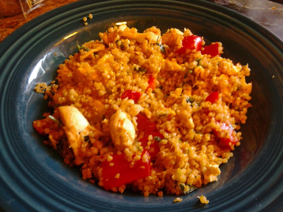 Quinoa Stir-Fry With Vegetables and Chicken Recipe - Food.com