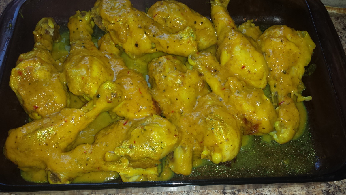 Iranian Chicken With Turmeric, Saffron, and Lemon Juice image