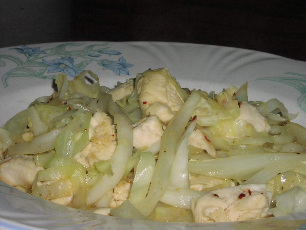 Mustard Chicken and Cabbage - Hcg Phase 2 image