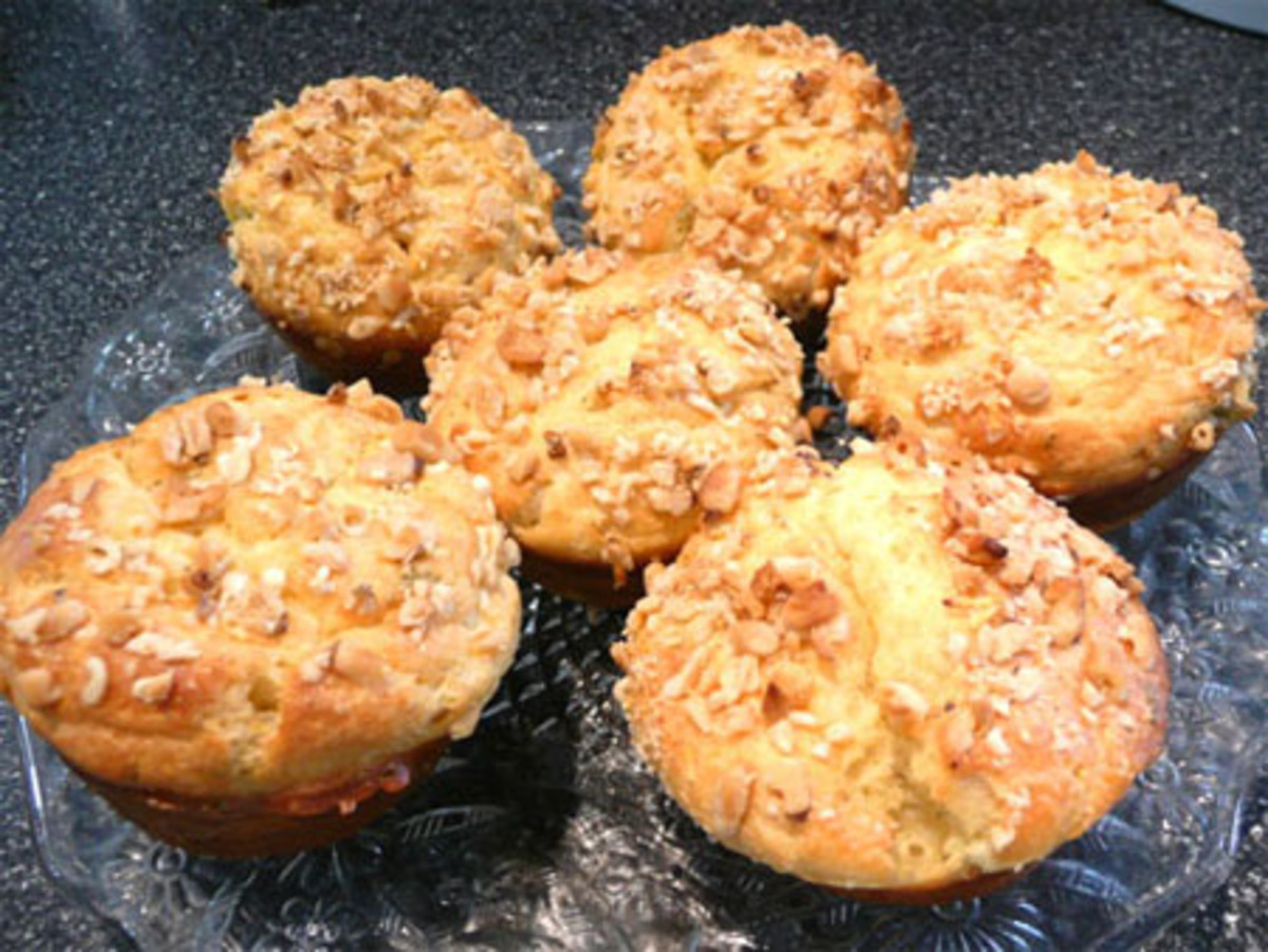 Rosemary Goat Cheese Muffins image