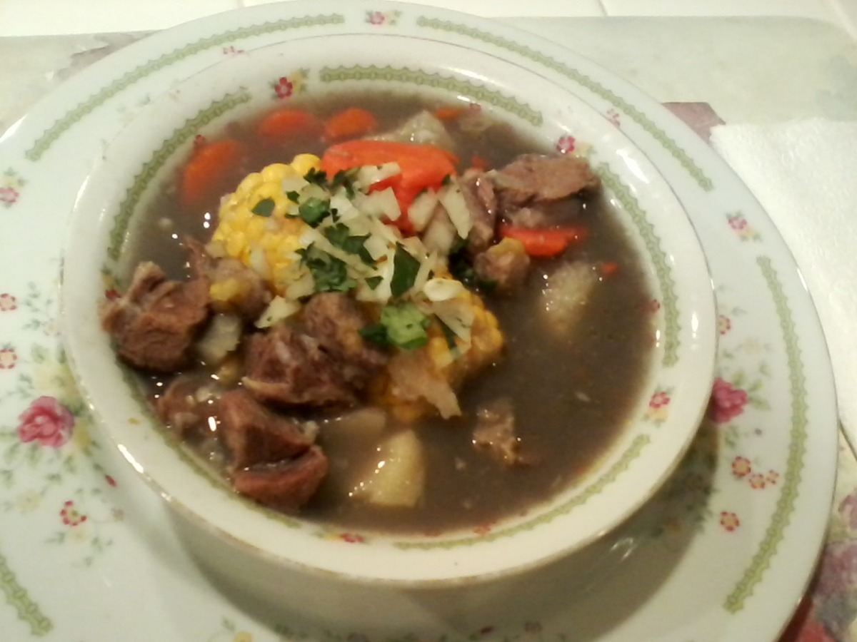 Sancocho Quiteno - Ecuadorian Beef and Vegetable Soup image