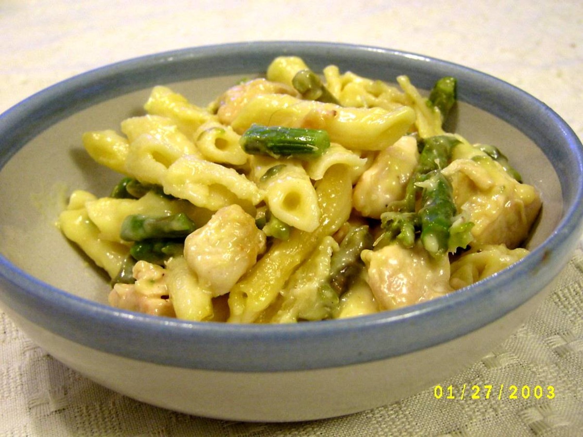 Chicken and Penne Parmesan image