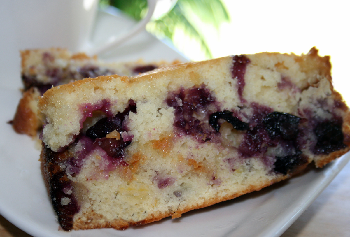 Blueberry, Lemon & White Chocolate Quick Bread image