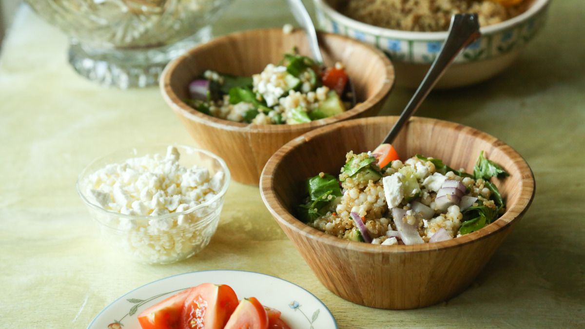 Millet & Quinoa Mediterranean Salad image