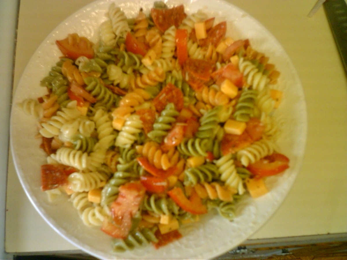 Garden Rotini Pasta Salad Recipe - Food.com