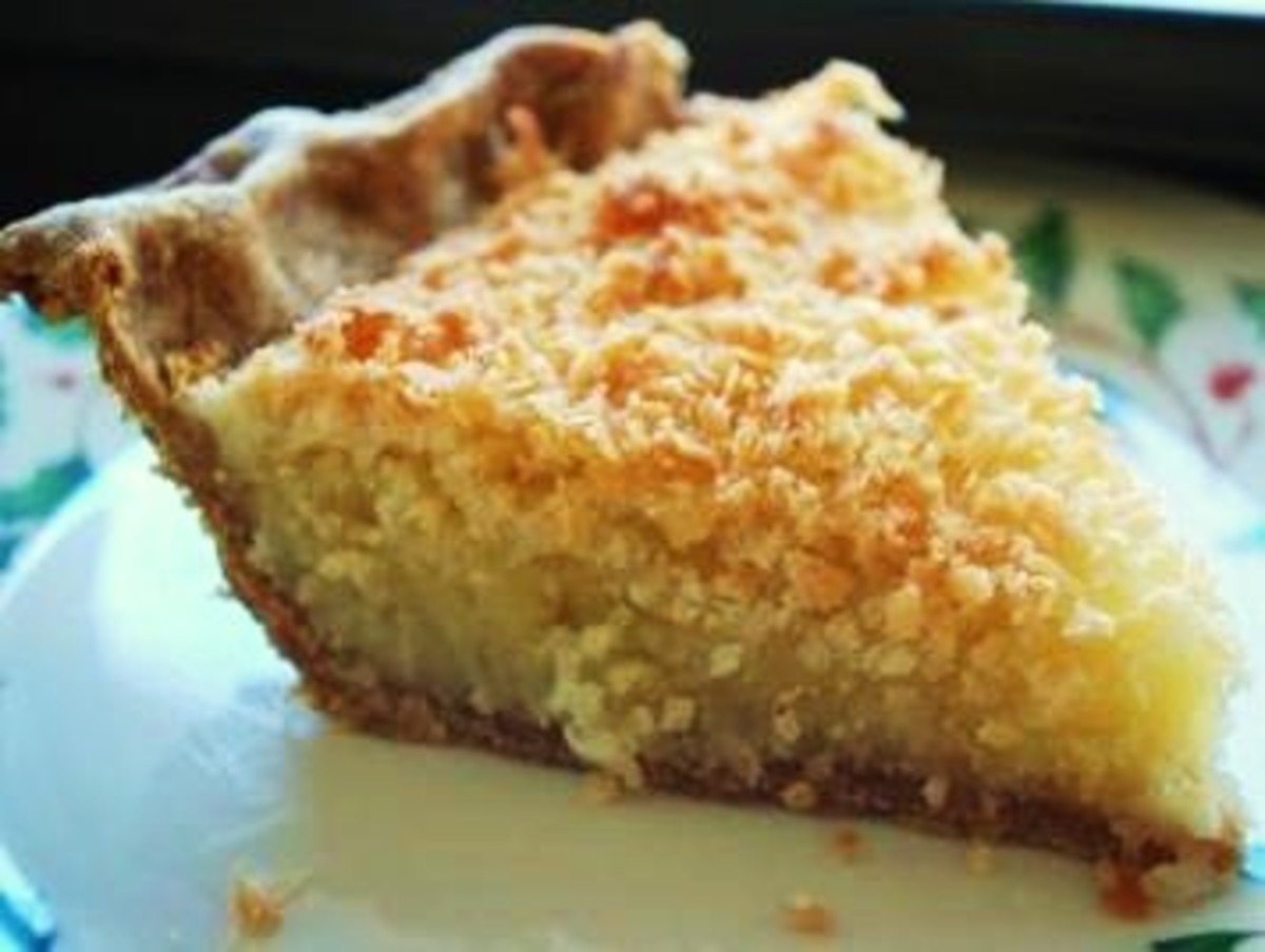 Coconut Tart Klappertert Recipe Food Com