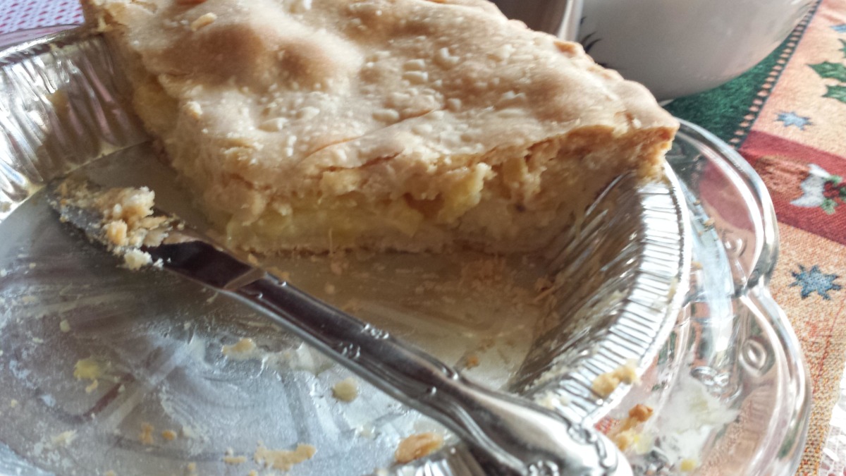 Fresh Pineapple Pie