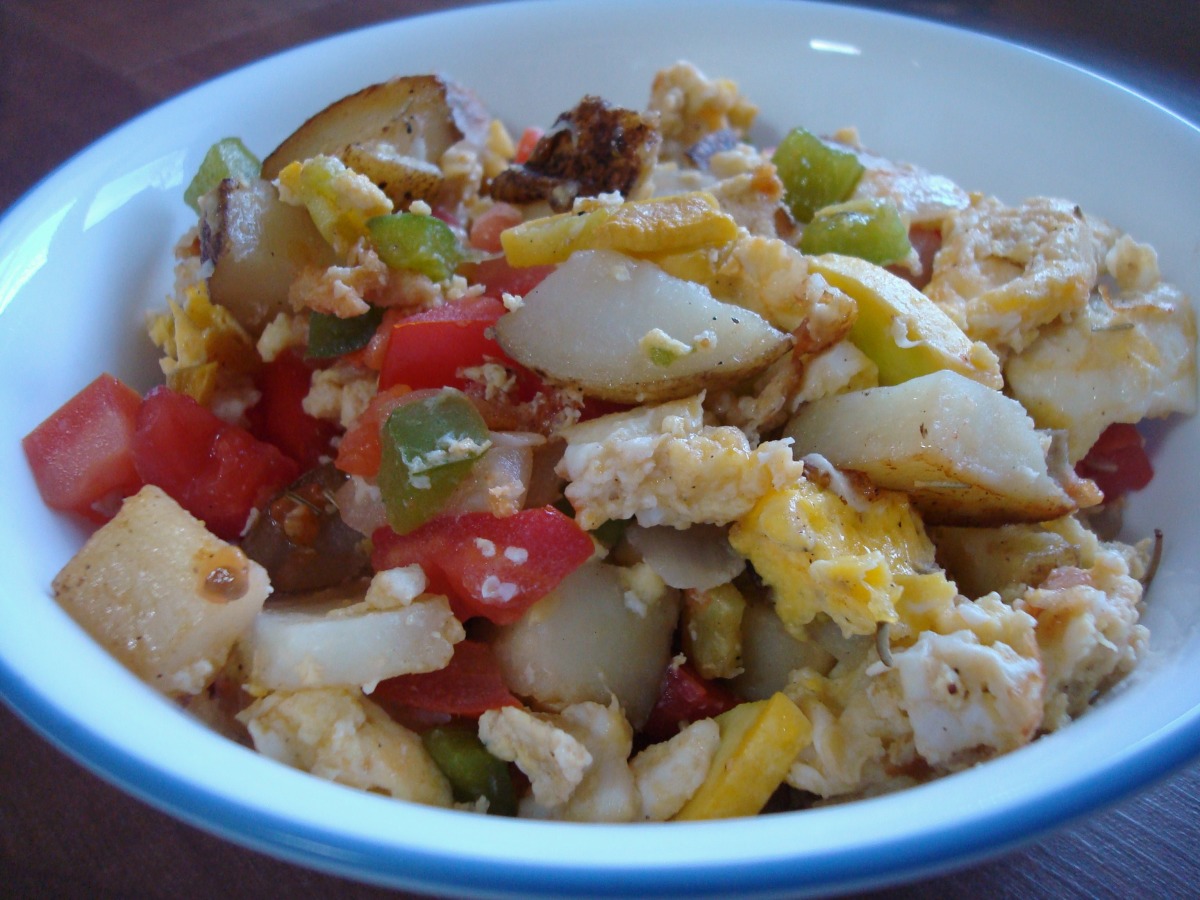 Rosemary Potatoes and Eggs image