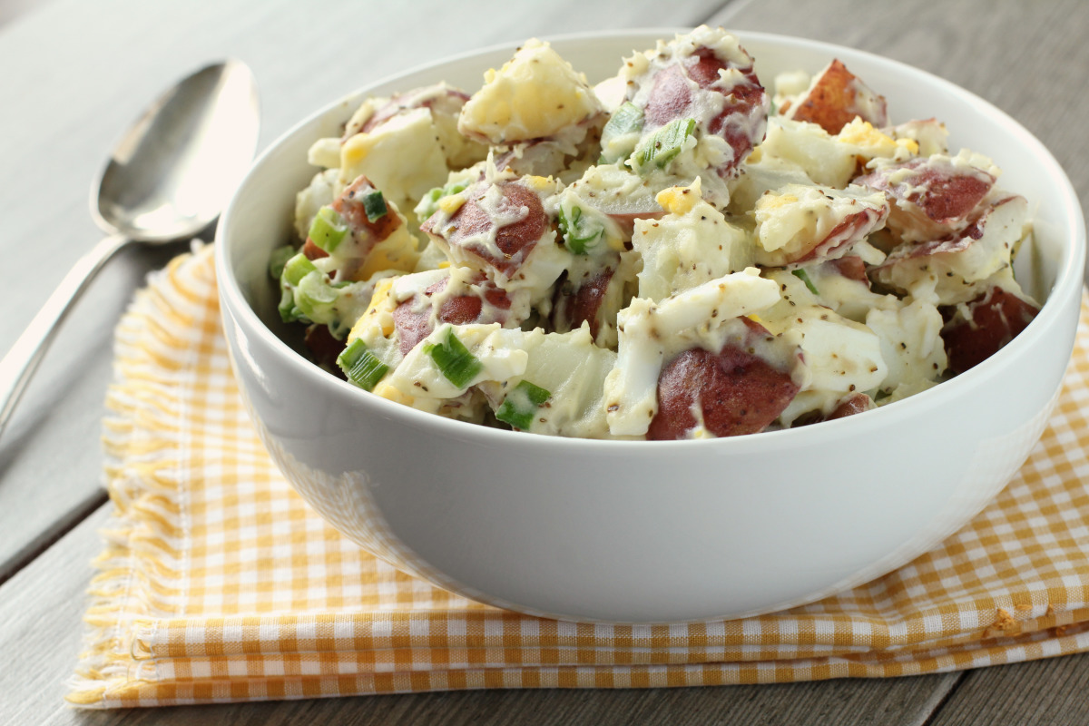 Red Hot & Blue Potato Salad - the Original image.