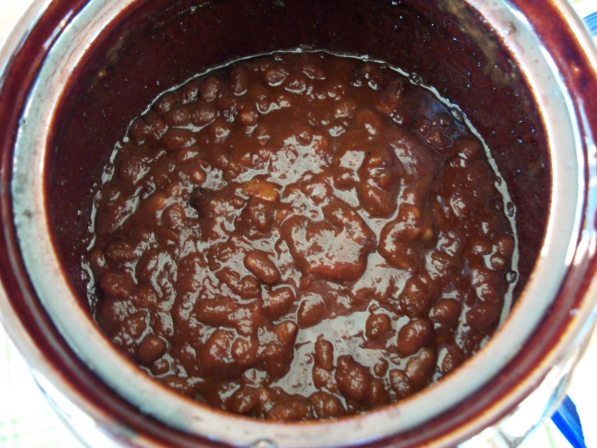 Baked Beans With Sweet Pickle Juice image
