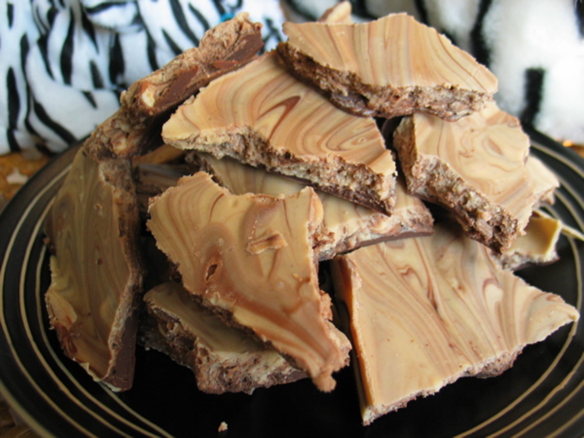 TIGER BUTTER FUDGE - Butter with a Side of Bread