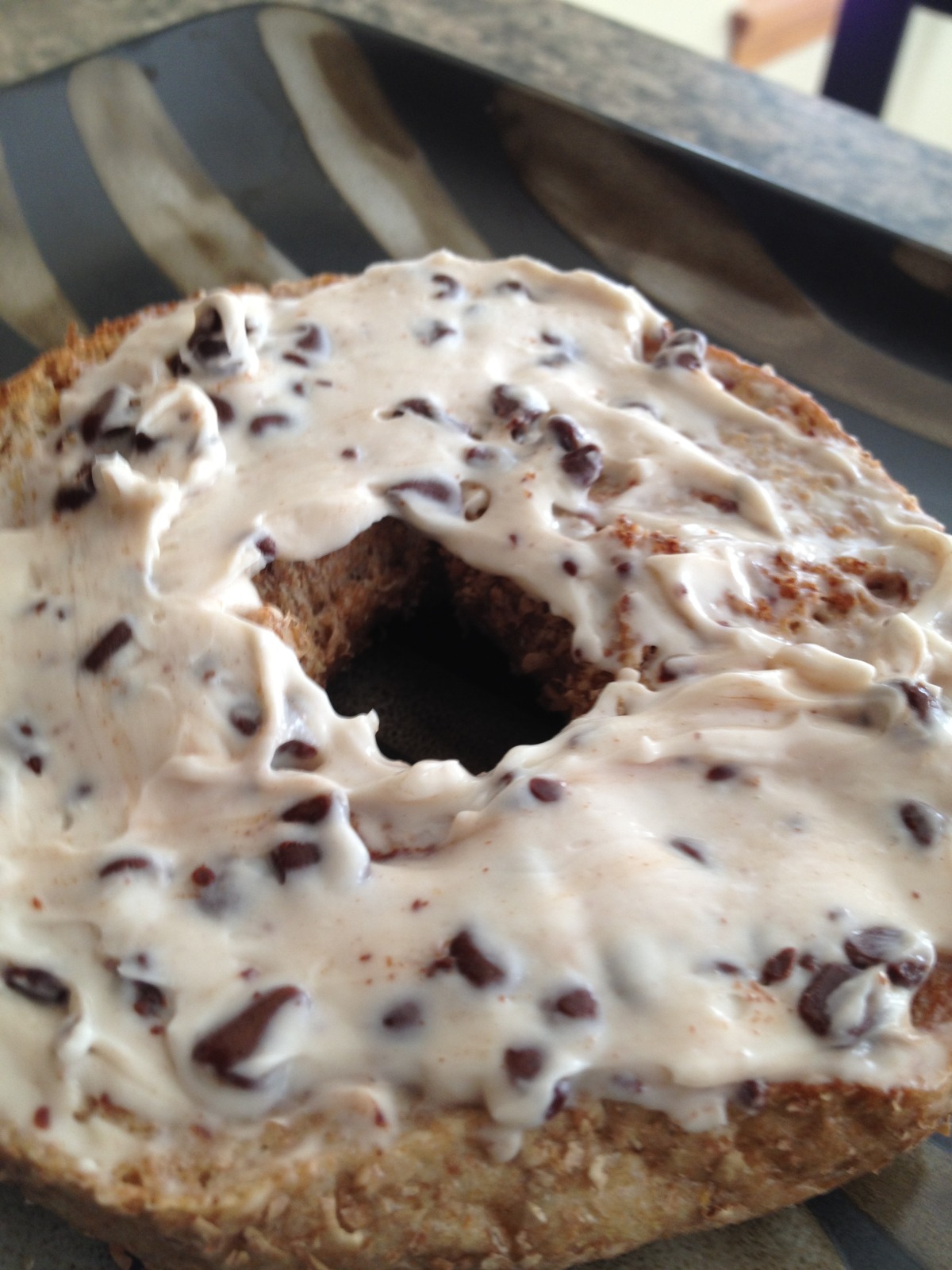 chocolate chip bagel