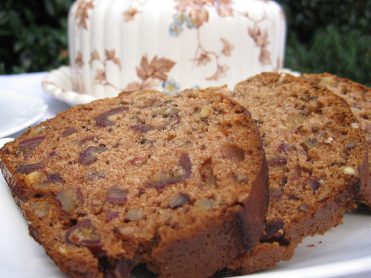 Gluten Free Date and Walnut Loaf image