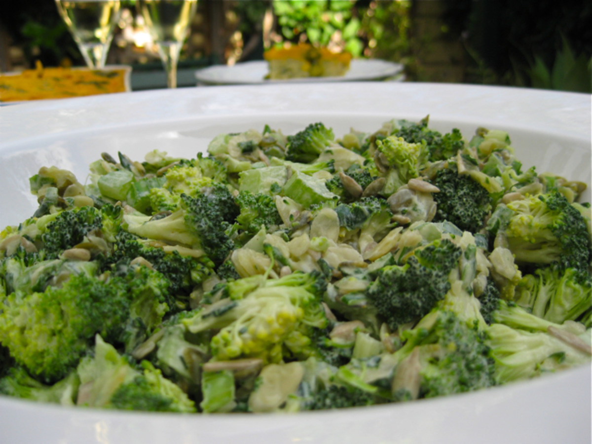 Raw Vegan Broccoli Salad Recipe Food Com