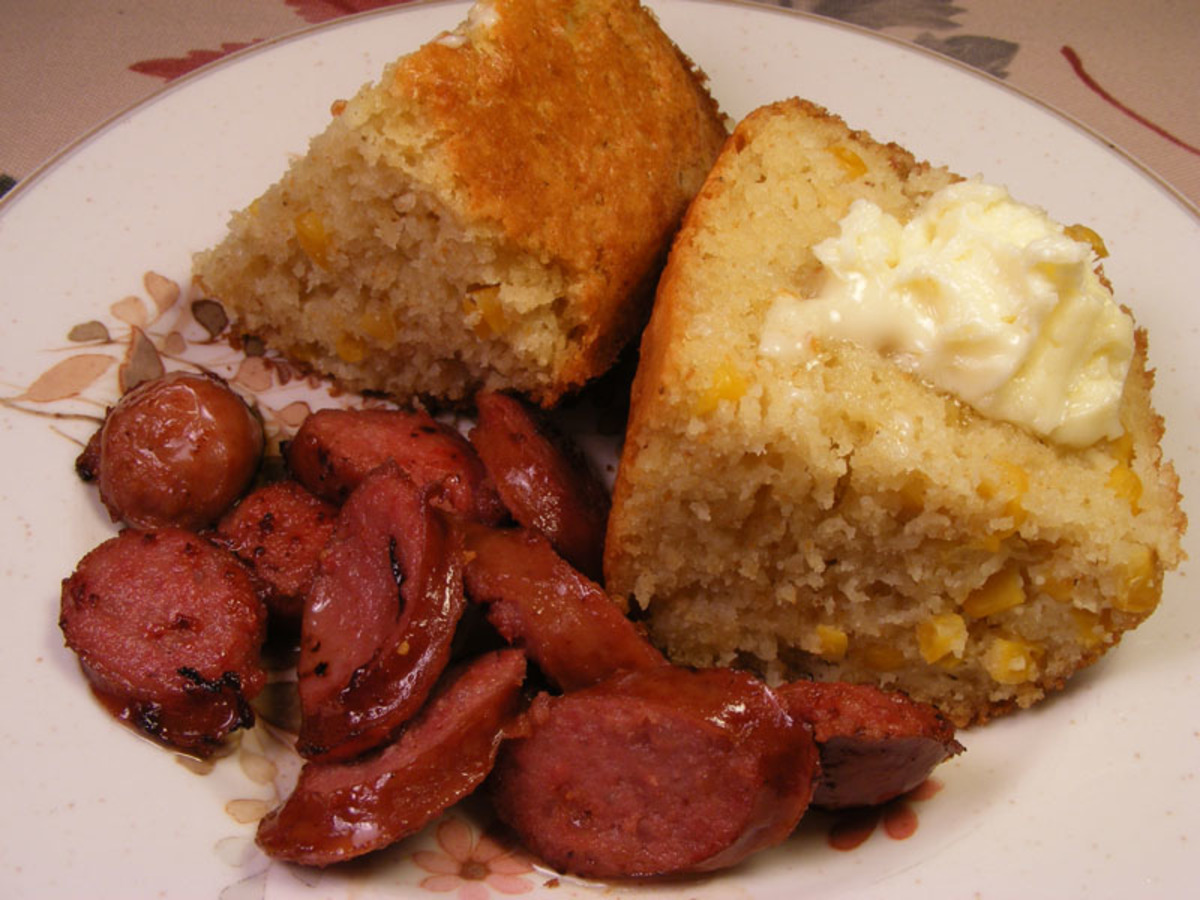 Double-Corn Cornbread image