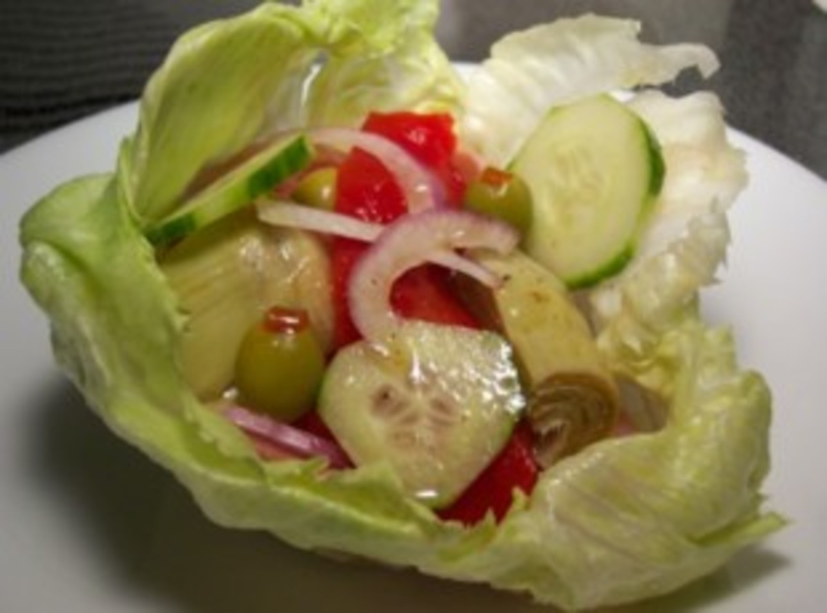 Antipasto Salad Bowls image