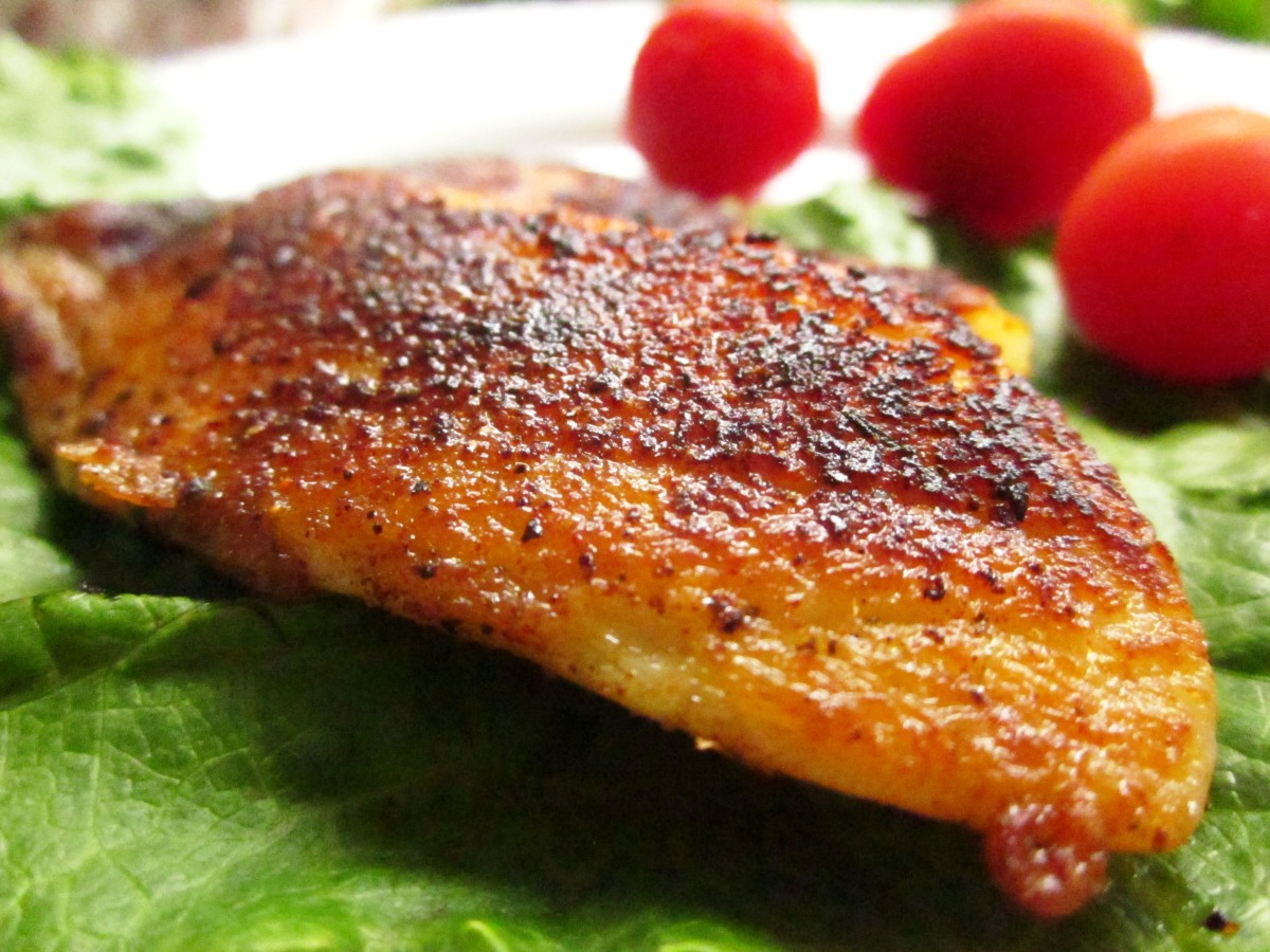 Pan Fried Blackened Fish Recipe