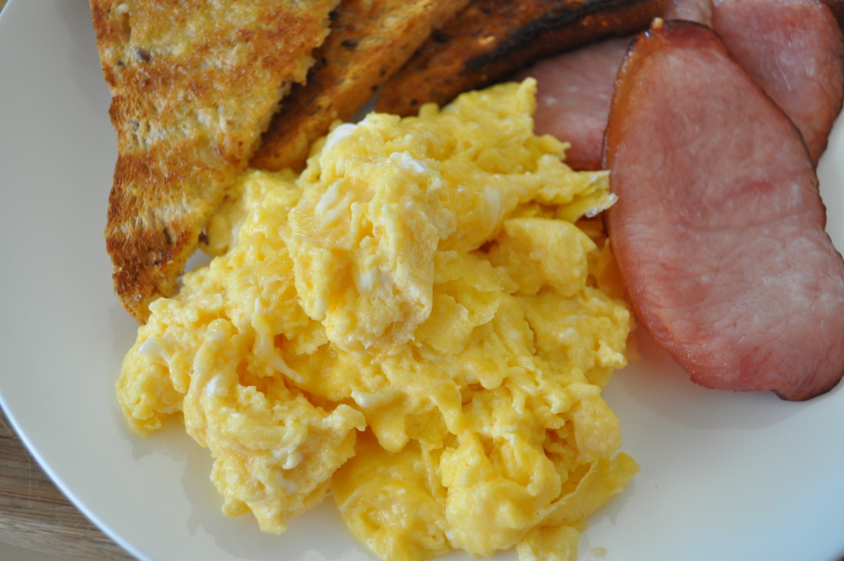 Cheesy Scrambled Eggs image