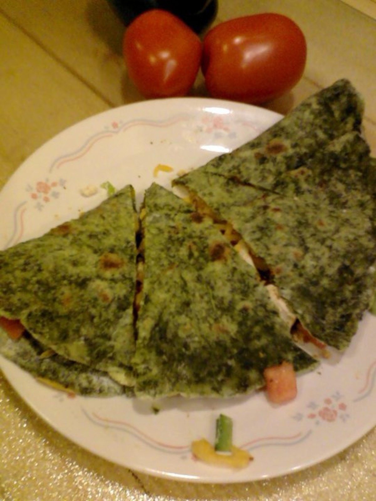 Spinach Flour Tortillas Recipe