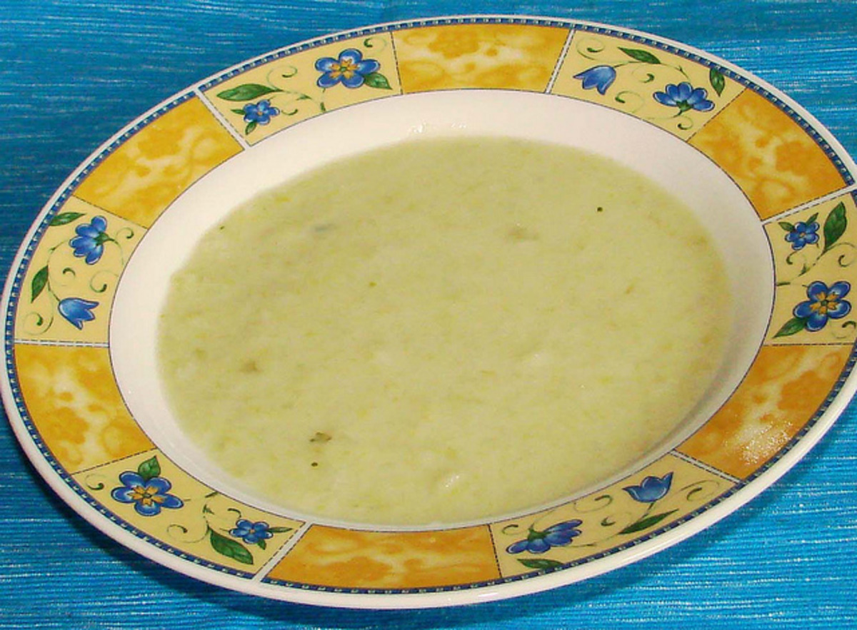 French Potato Soup With Leek
