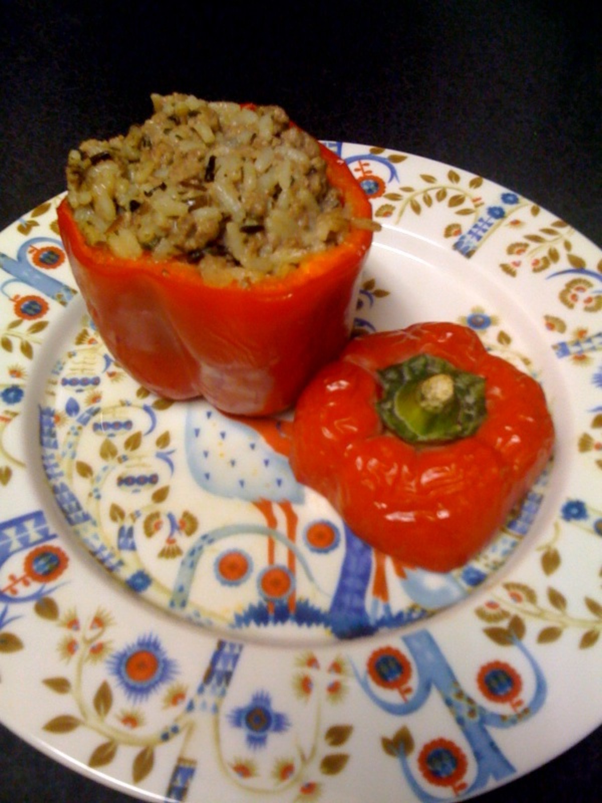 Stuffed Thyme Bell Peppers image