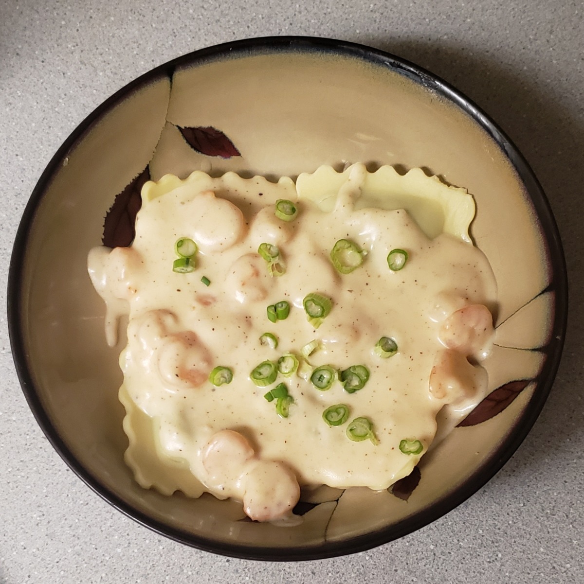 Cheese cheap ravioli sauce
