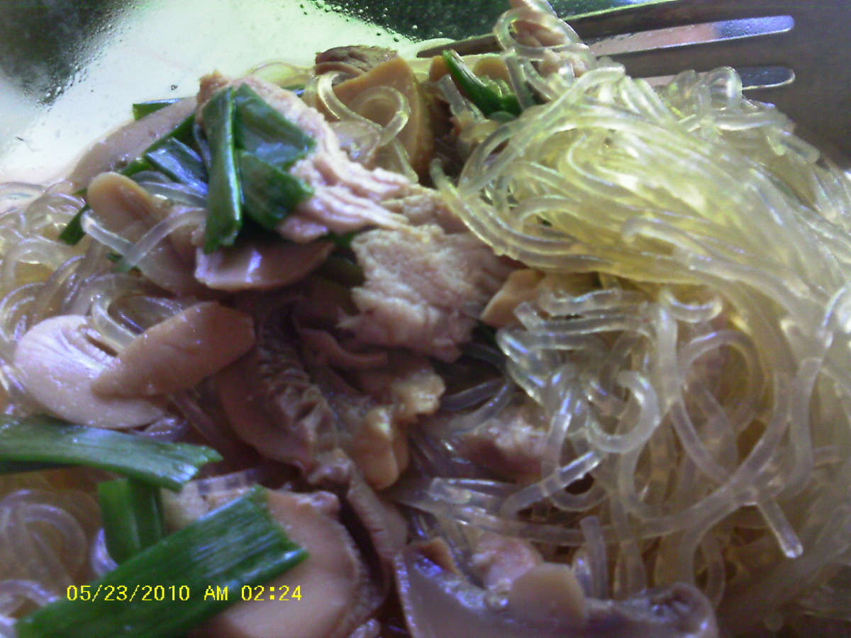 StirFried Cellophane Noodles Recipe