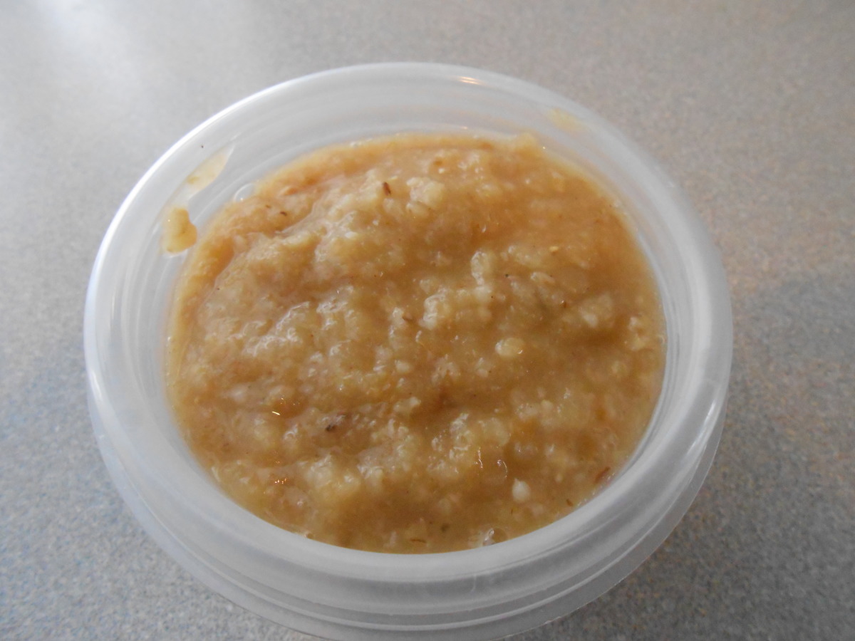 Apple cinnamon oatmeal for babies hotsell