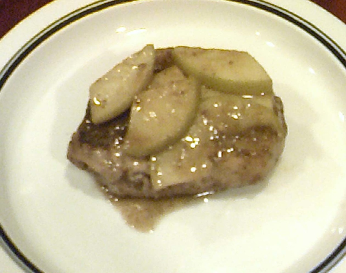 Apple Glazed Pork Chops