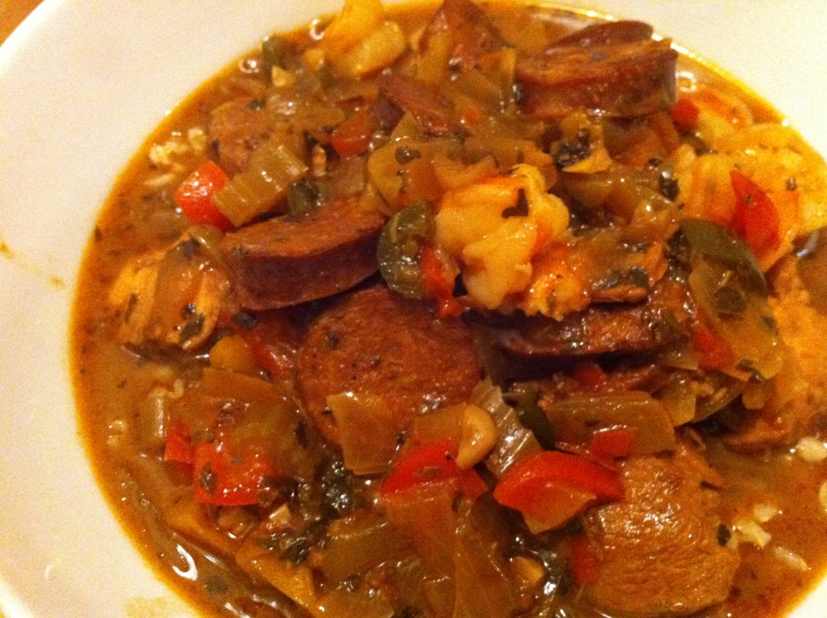 Slow Cooker Chicken & Sausage Gumbo_image