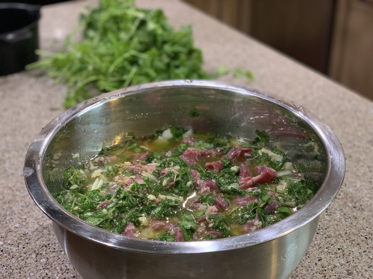 Chimichurri (Argentine ParsleyGarlic Sauce for Grilled Meats) Recipe