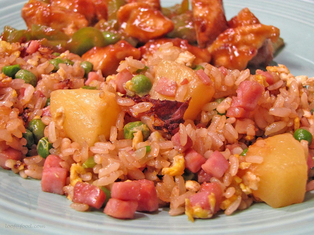 Pineapple Fried Rice With Ham-image