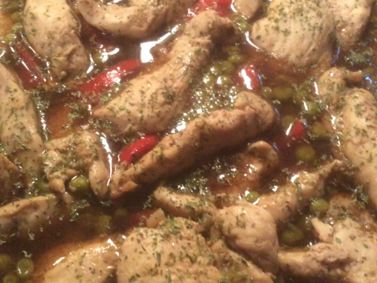 Chicken Tenders With Balsamic Vinegar Glaze Clean Eating Recipe