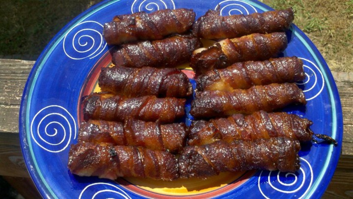 BaconWrapped Sausages Recipe