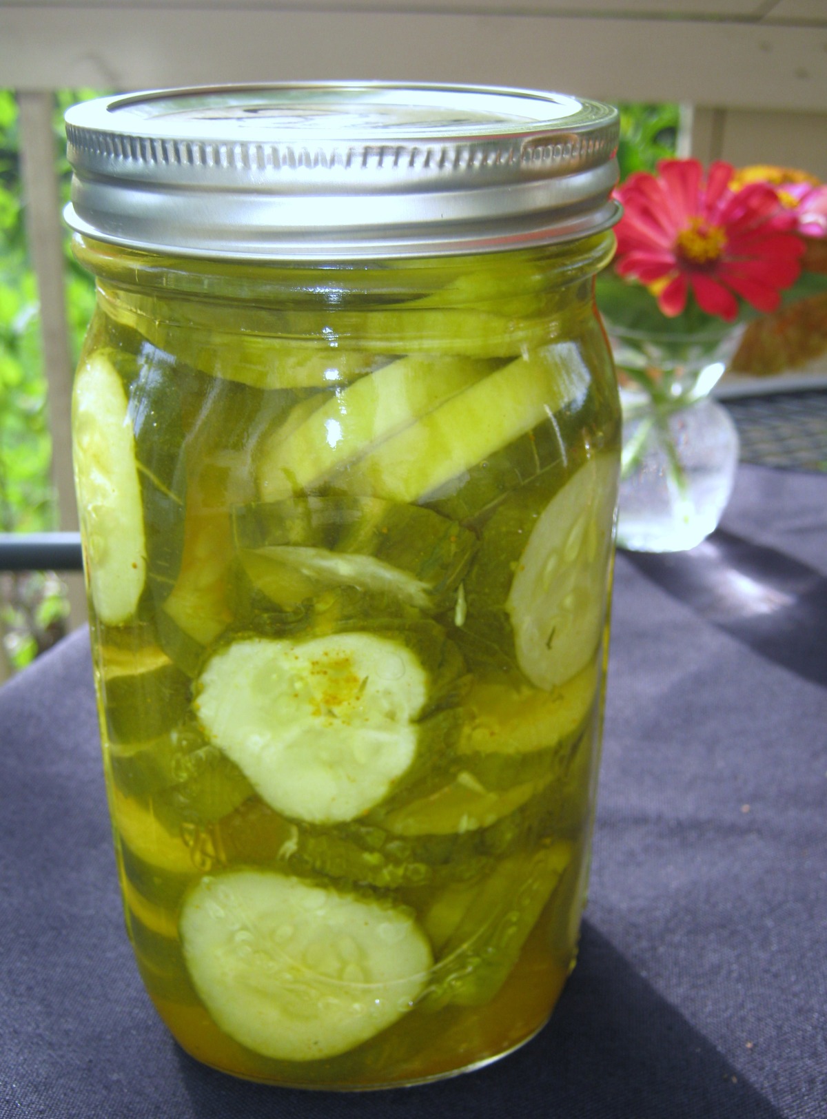 Microwave Dill Pickles image