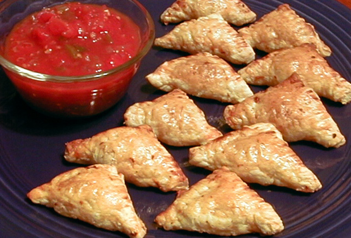 Chicken Enchilada Puffs