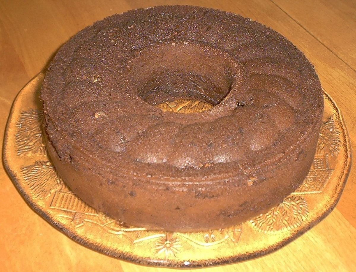 Chocolate Chocolate Chocolate Bundt Cake