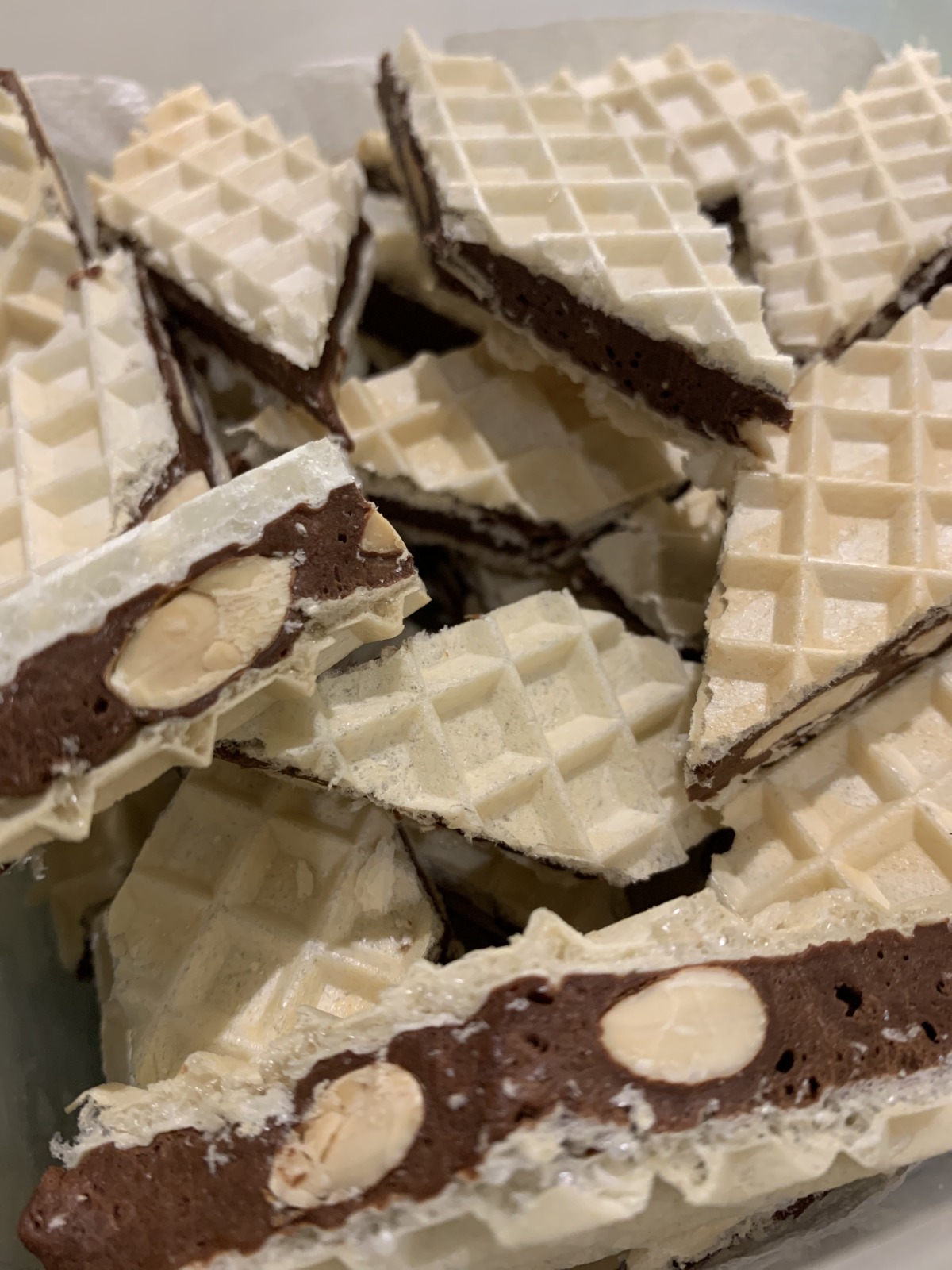 Torrone Wafer Cookies