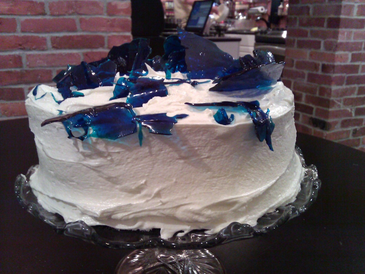 Mini Blue Velvet Cake - 180 Degrees Catering & Confectionery
