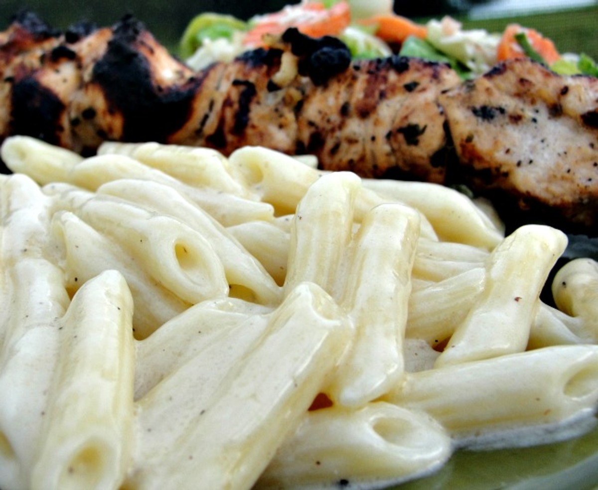 Athena's Lemon Greek Penne Pasta_image