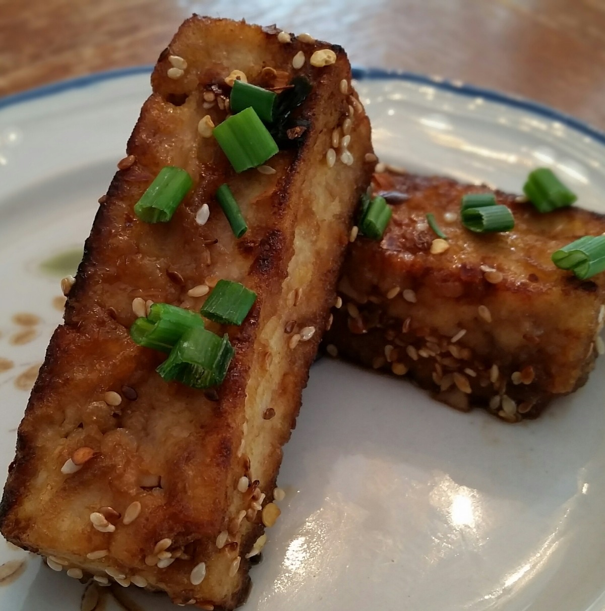 Golden Sesame Tofu image