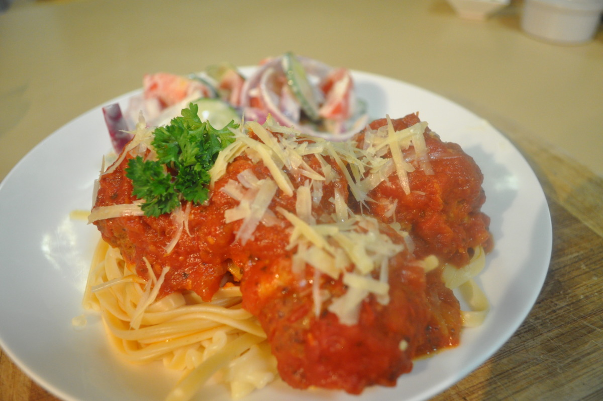 Cheesy Italian Meatballs