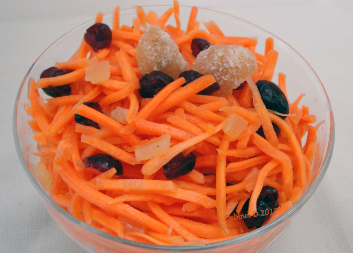 Cranberry Carrot Slaw