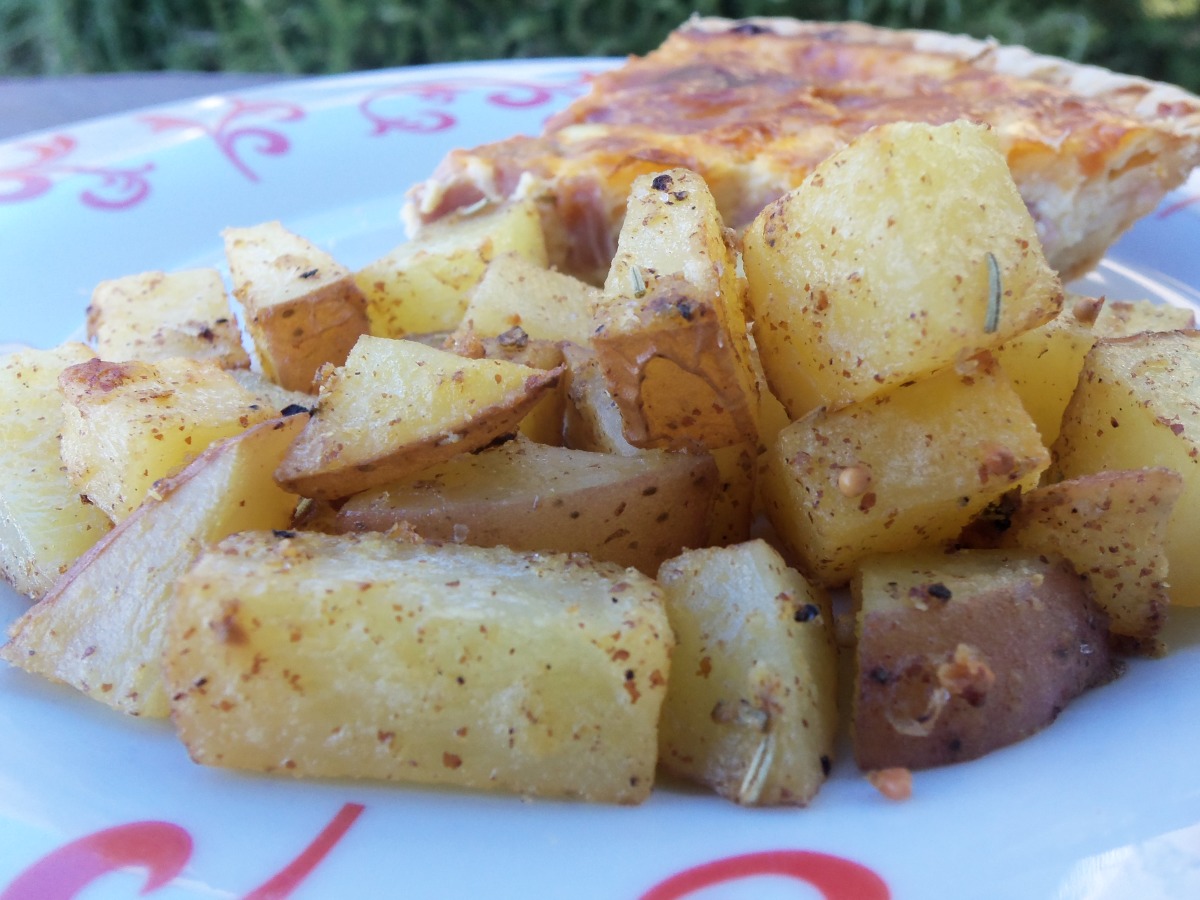 Mustard Roasted Red Potatoes image