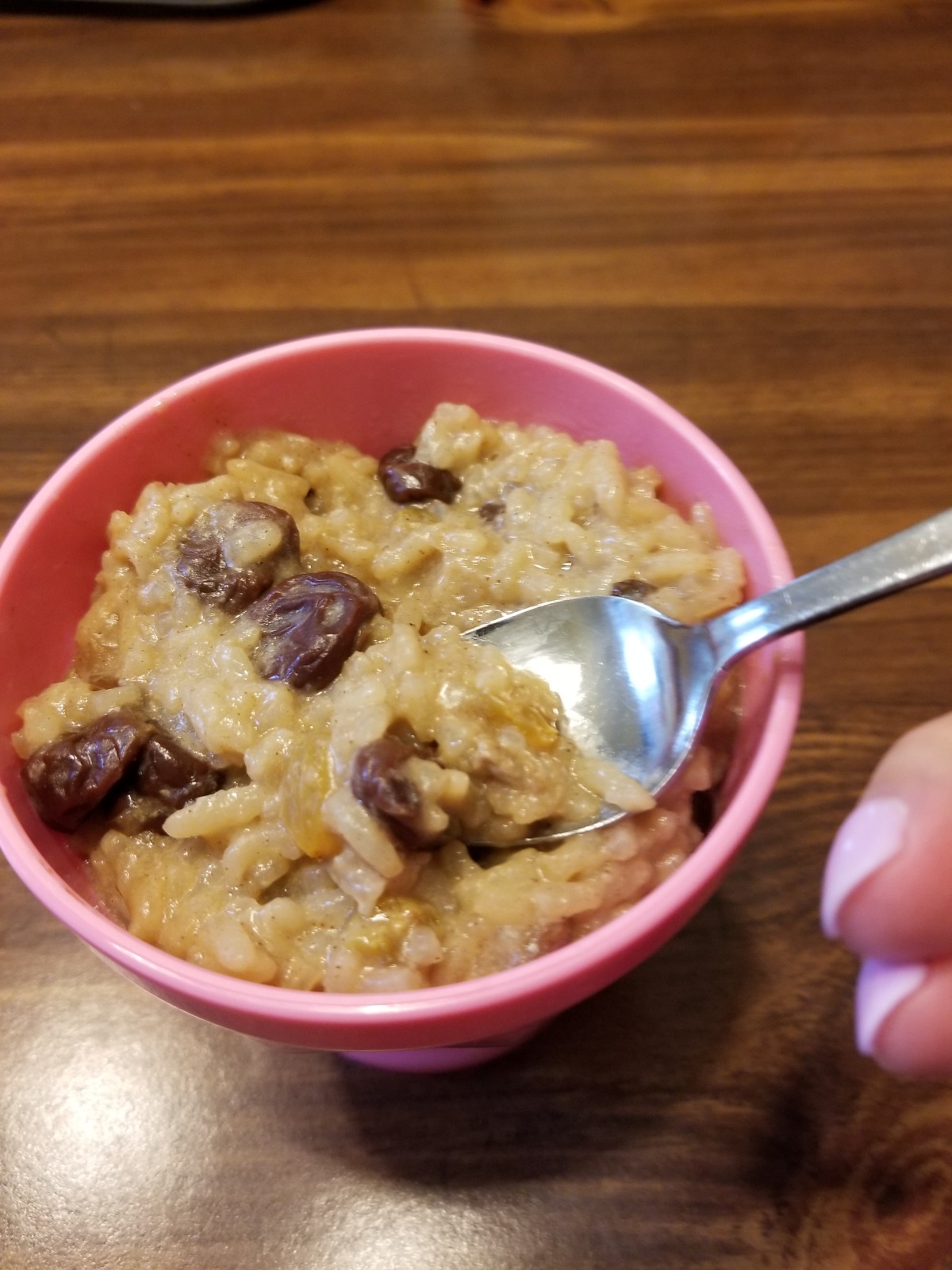 Quick Vegan Raisin Rice Pudding-image