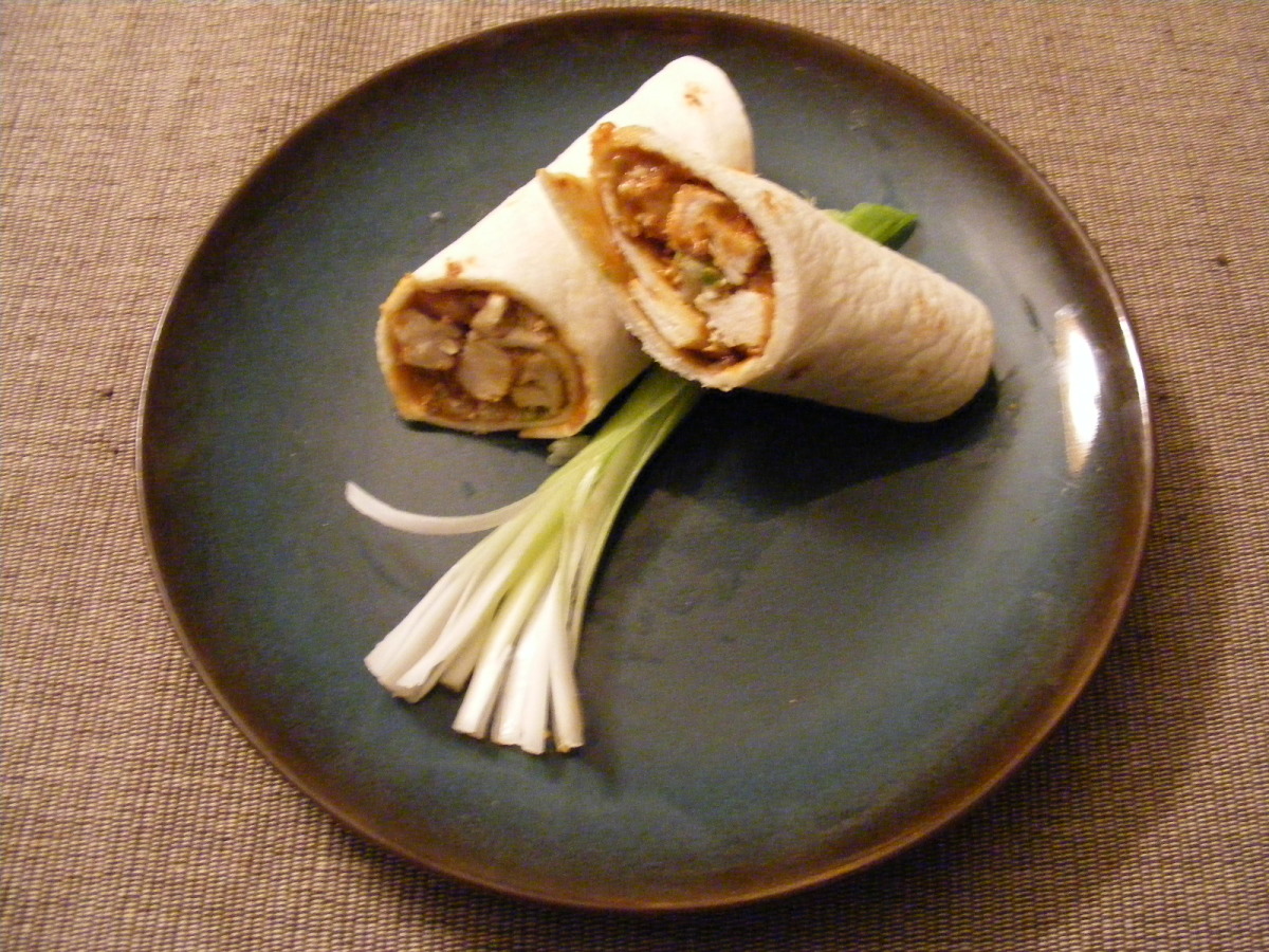 Chicken Satay Wrap image