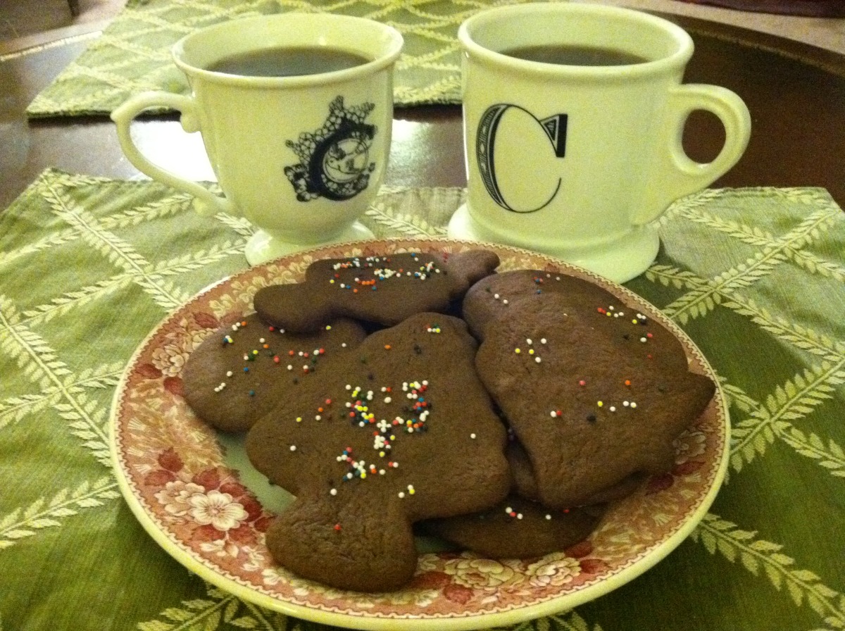 Chocolate Kriss Kringle Cookies image
