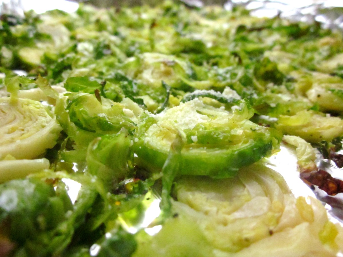 Roasted Shaved Brussels Sprouts-image
