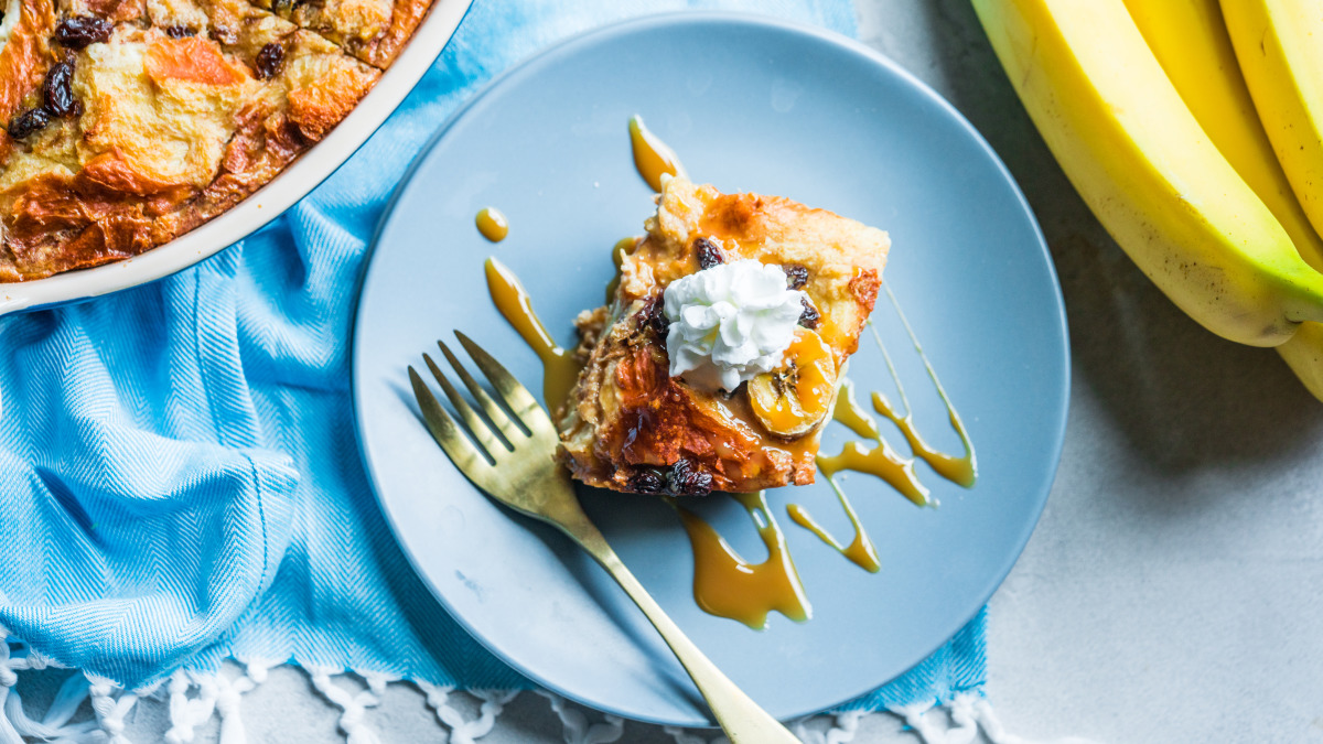Banana Bread Pudding