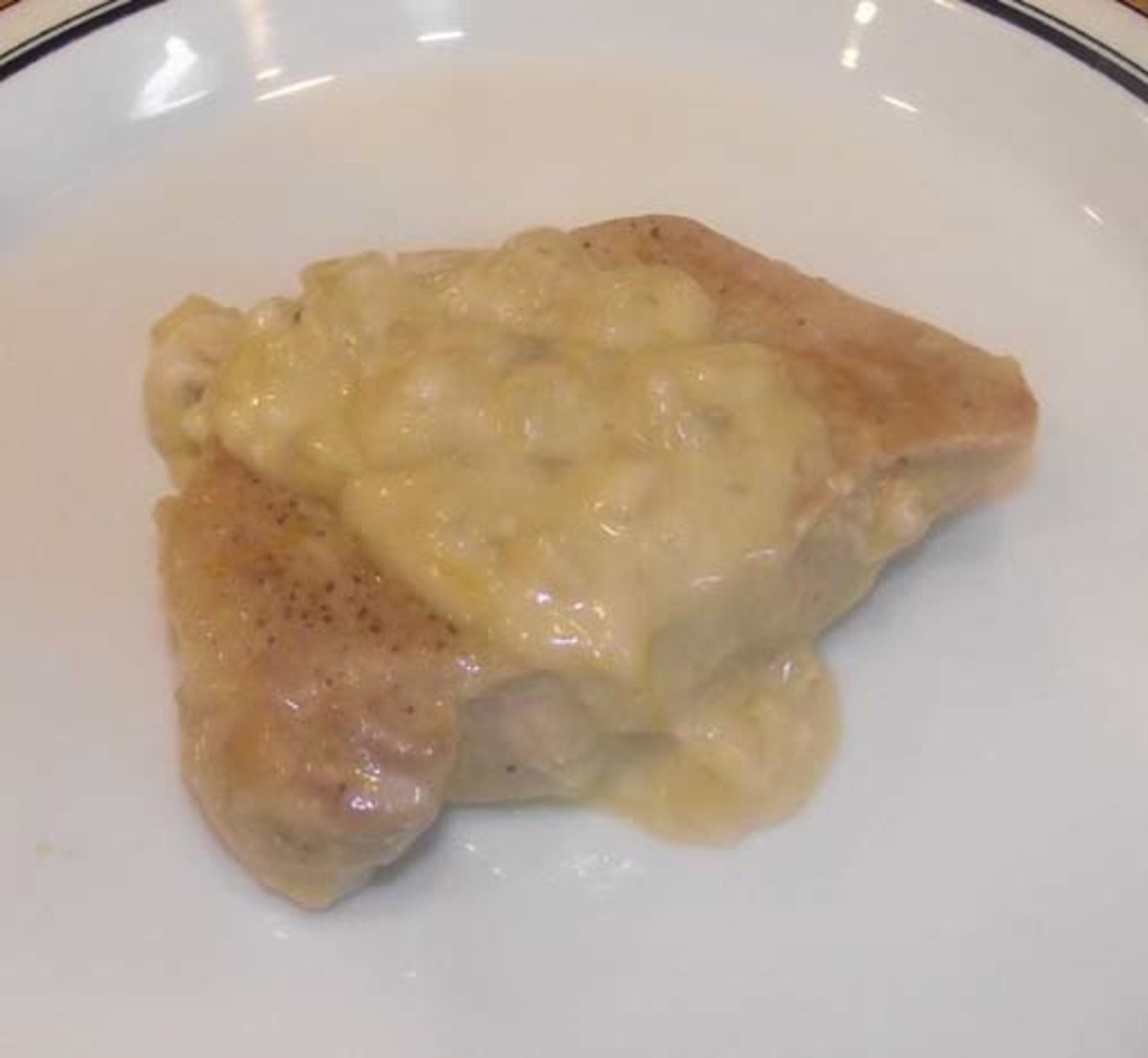 Creamy Citrus Sauce Pork Chops
